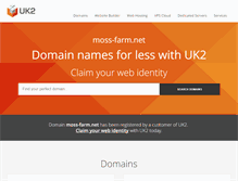 Tablet Screenshot of moss-farm.net